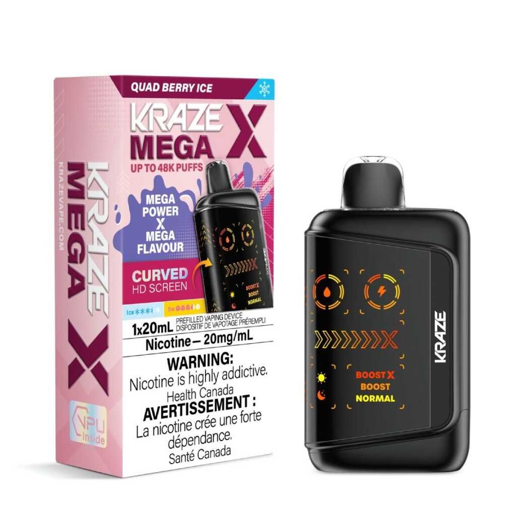 Kraze Mega X - Quad Berry Ice 20mg