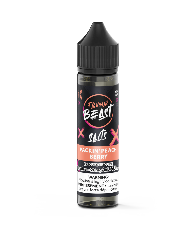 Flavour Beast E-Liquid - Packin Peach Berry 20mg/60mL