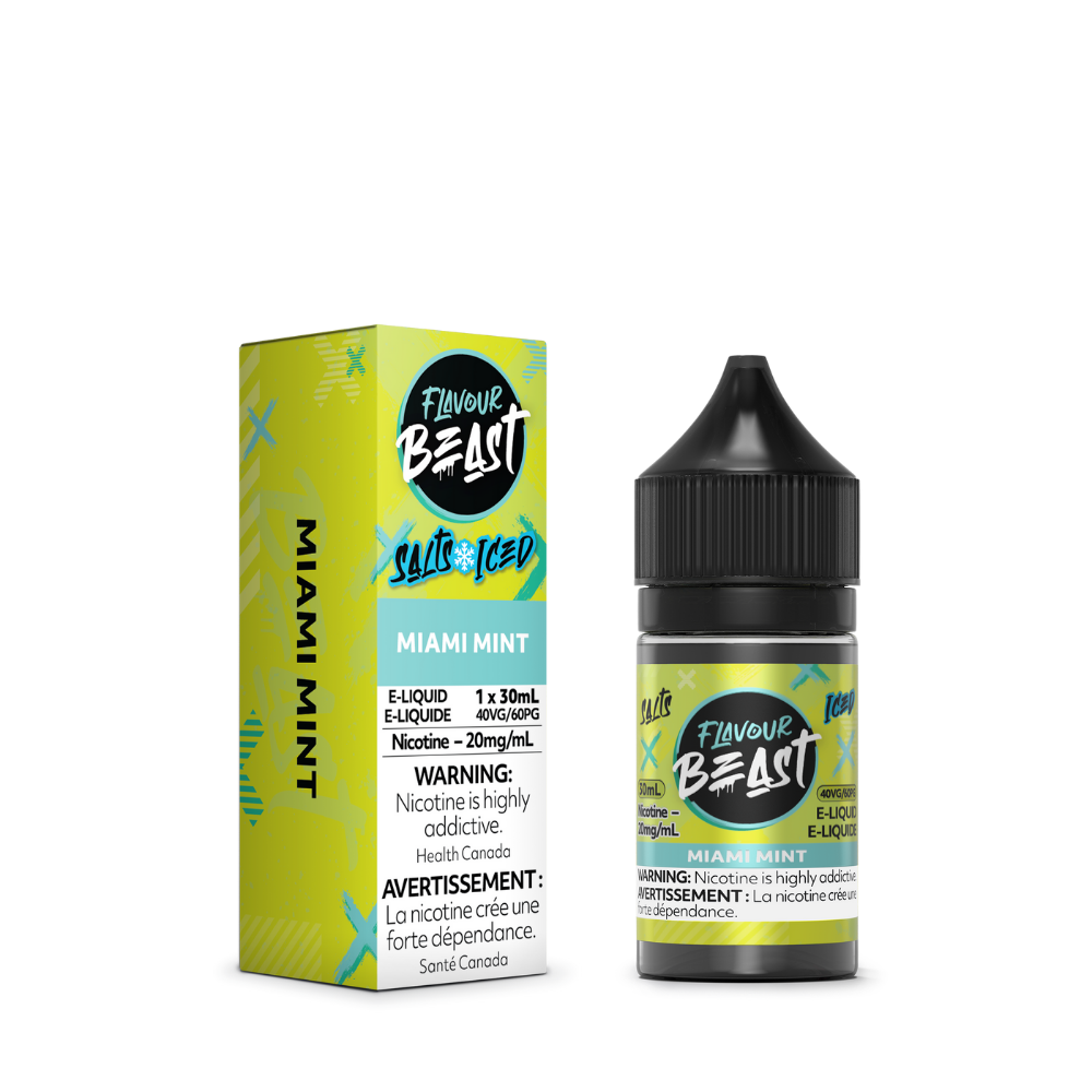 Flavour Beast E-Liquid - Miami Mint Iced 20mg/30mL