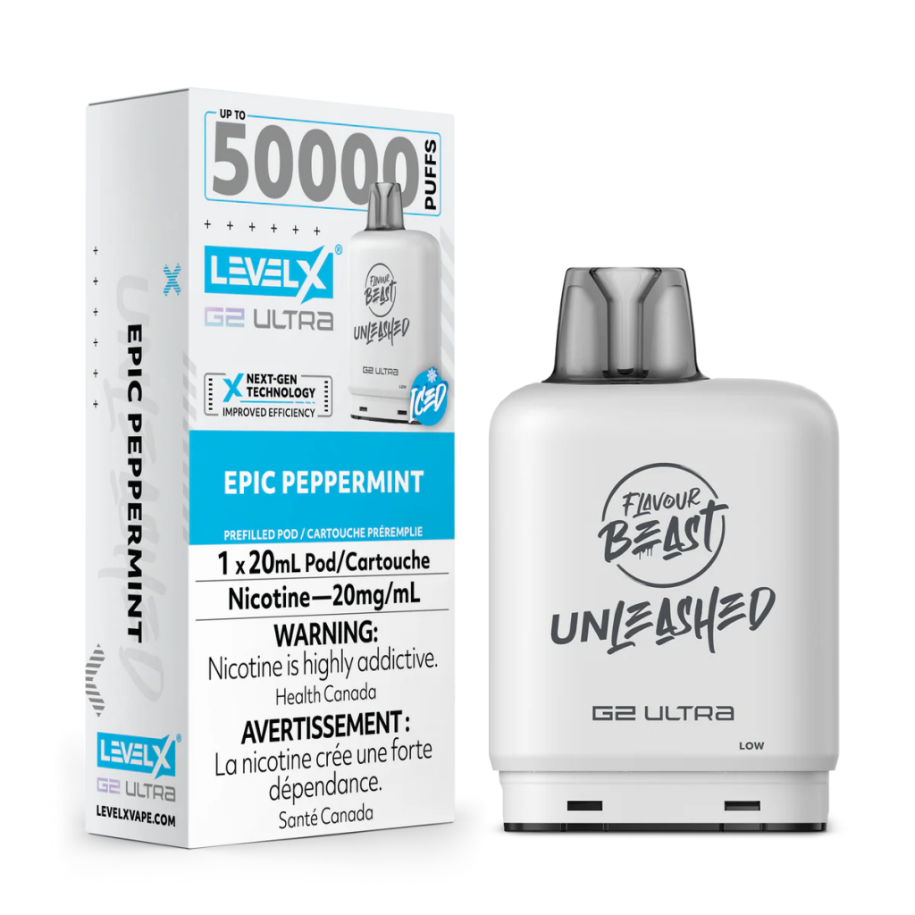 Level X G2 Ultra Pod 20mL - Unleashed - Epic Peppermint 20mg