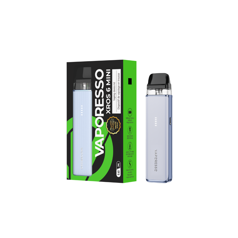 Vaporesso XROS 6 Mini Pod Kit - Jelly Blue