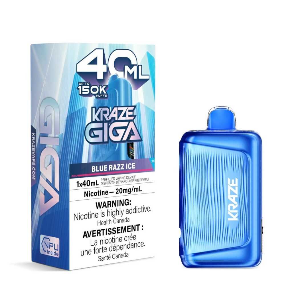 Kraze Giga - Blue Razz Ice 20mg
