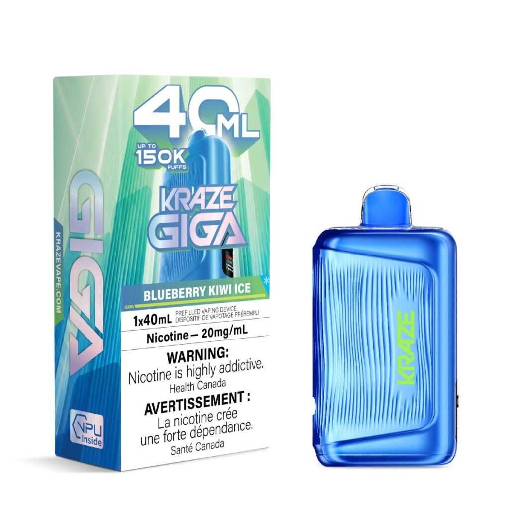 Kraze Giga - Blueberry Kiwi Ice 20mg