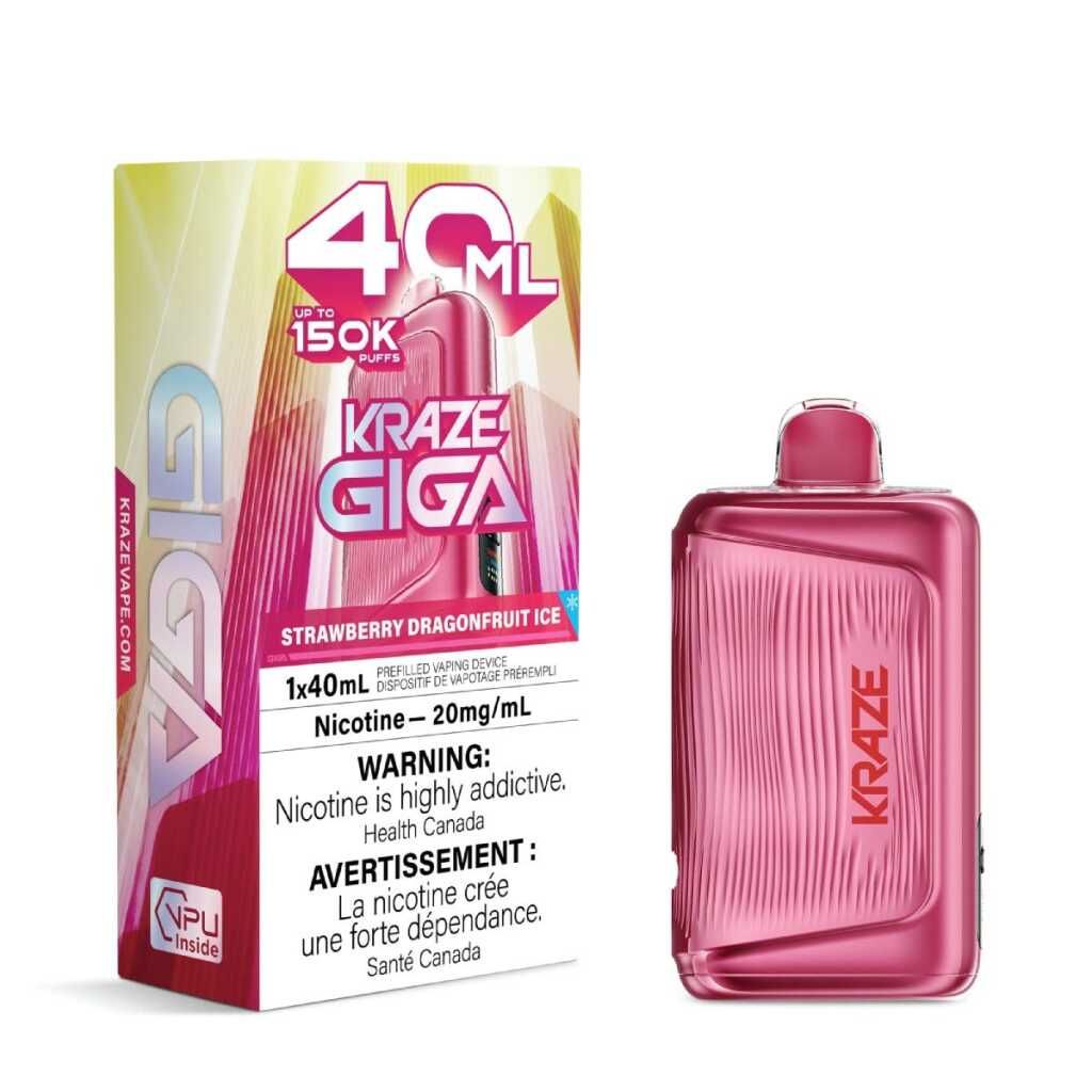 Kraze Giga - Strawberry Dragonfruit Ice 20mg
