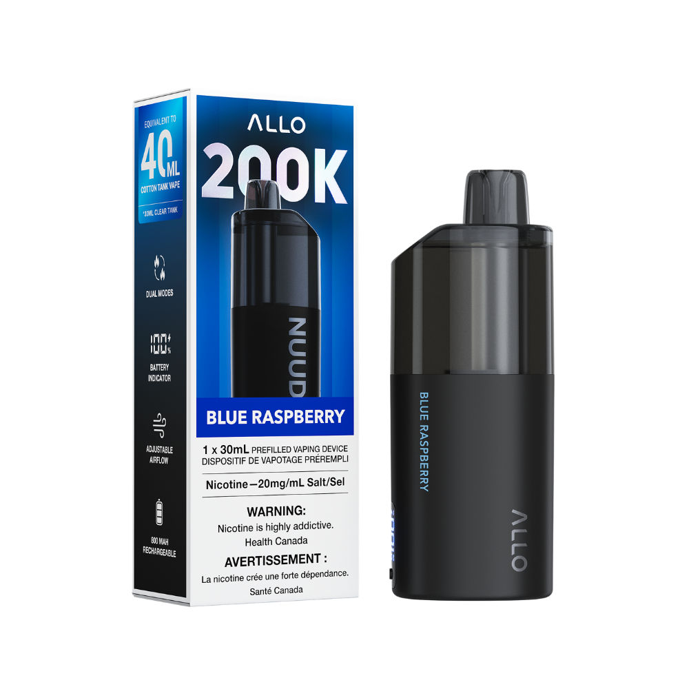 Allo Nuud 200K - Blue Raspberry