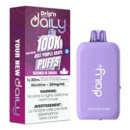 Dripn Daily 30mL Disposable - Just Purple Grape 20mg