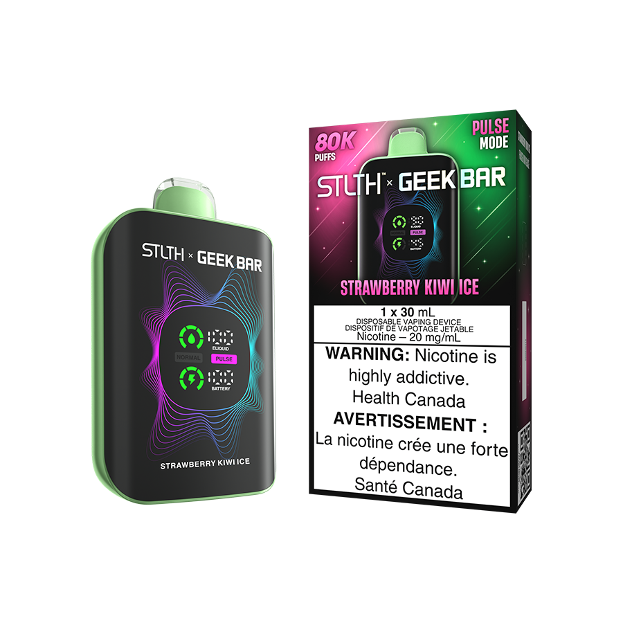 STLTH X Geek Bar Disposable - Strawberry Kiwi Ice