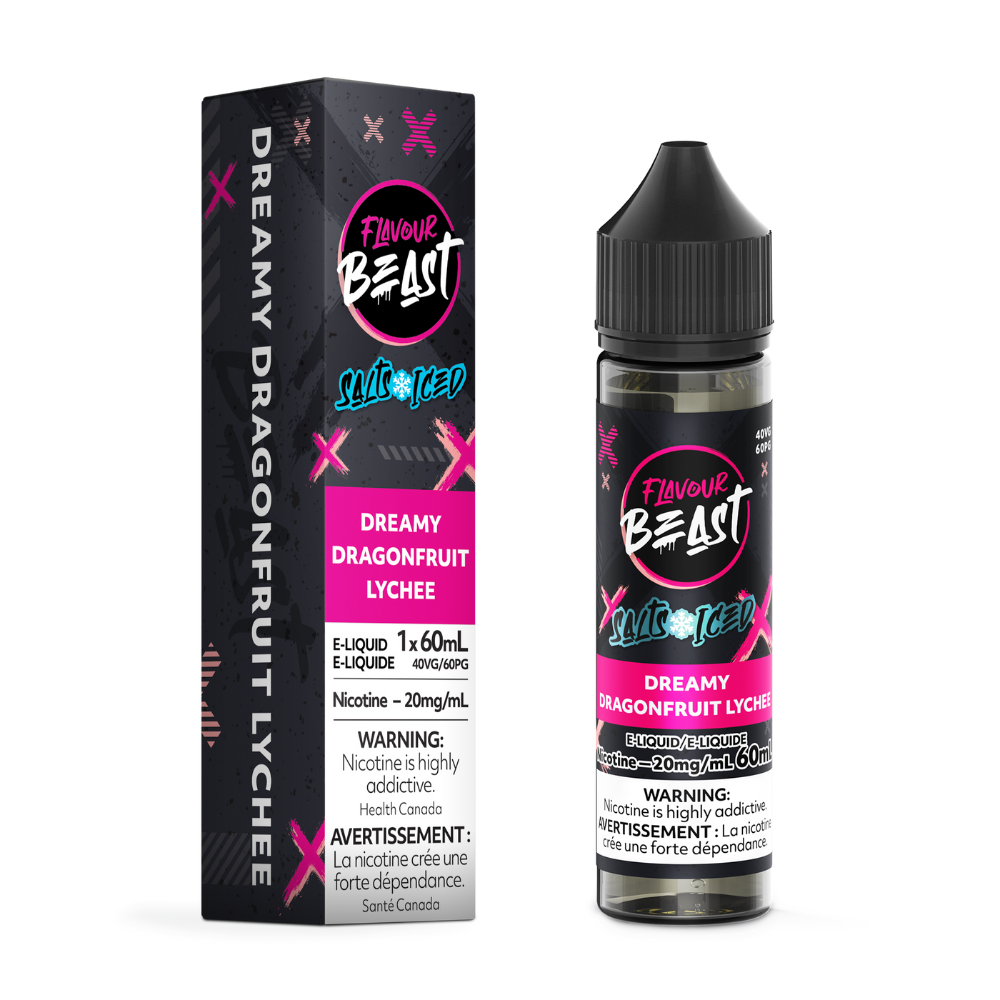 Flavour Beast E-Liquid - Dreamy Dragonfruit Lychee Iced 20mg/60mL
