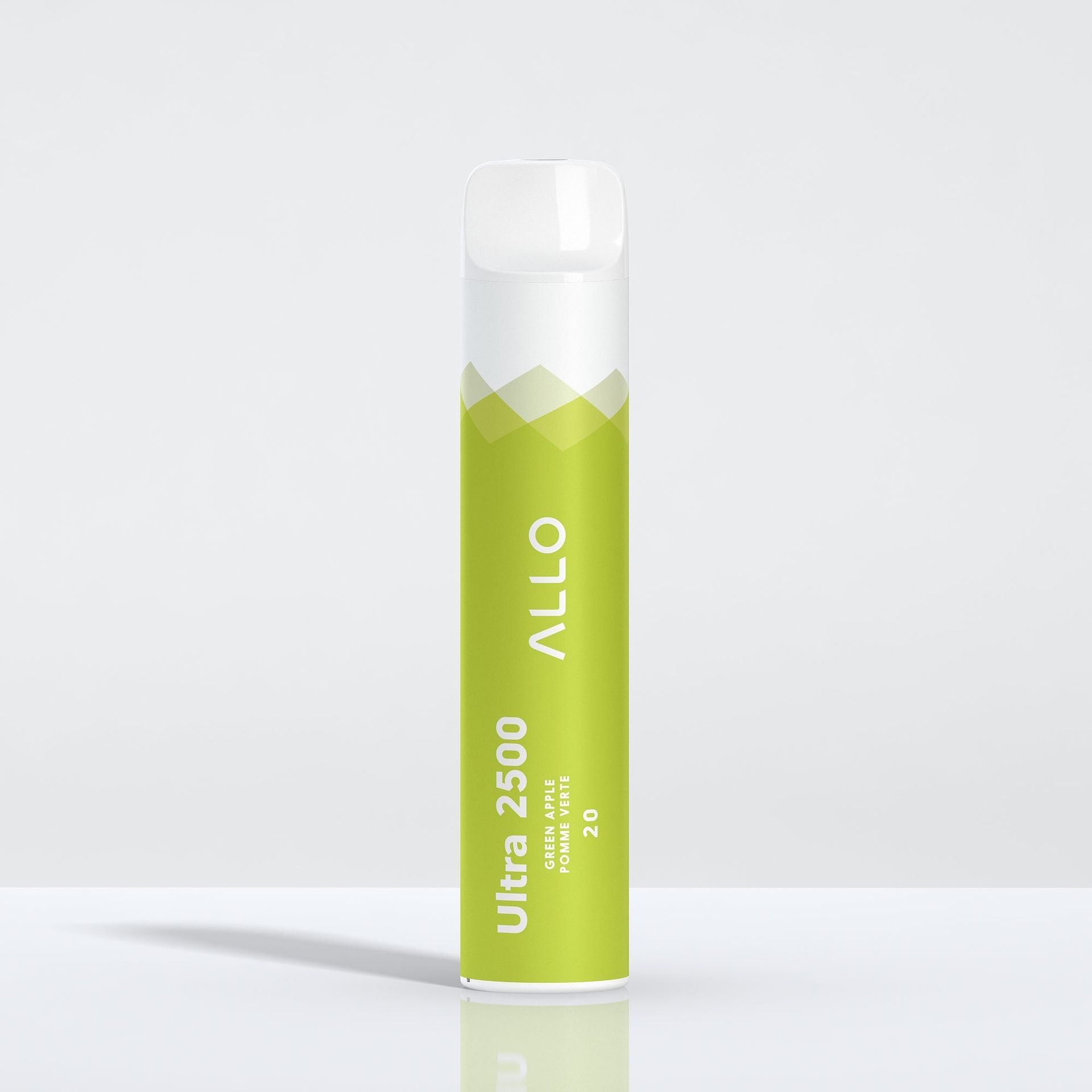 Allo Ultra 2500 Disposable - Green Apple 20mg