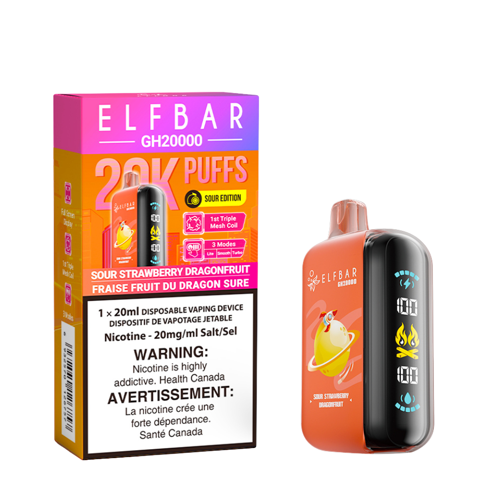 Elf Bar GH20K - Sour Strawberry Dragonfruit
