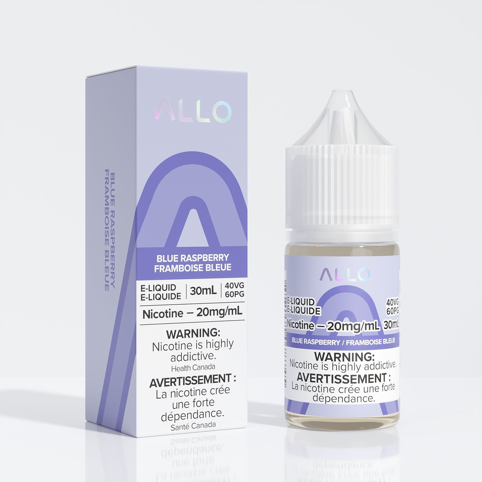 Allo E-Liquid - Blue Raspberry 20mg/30mL