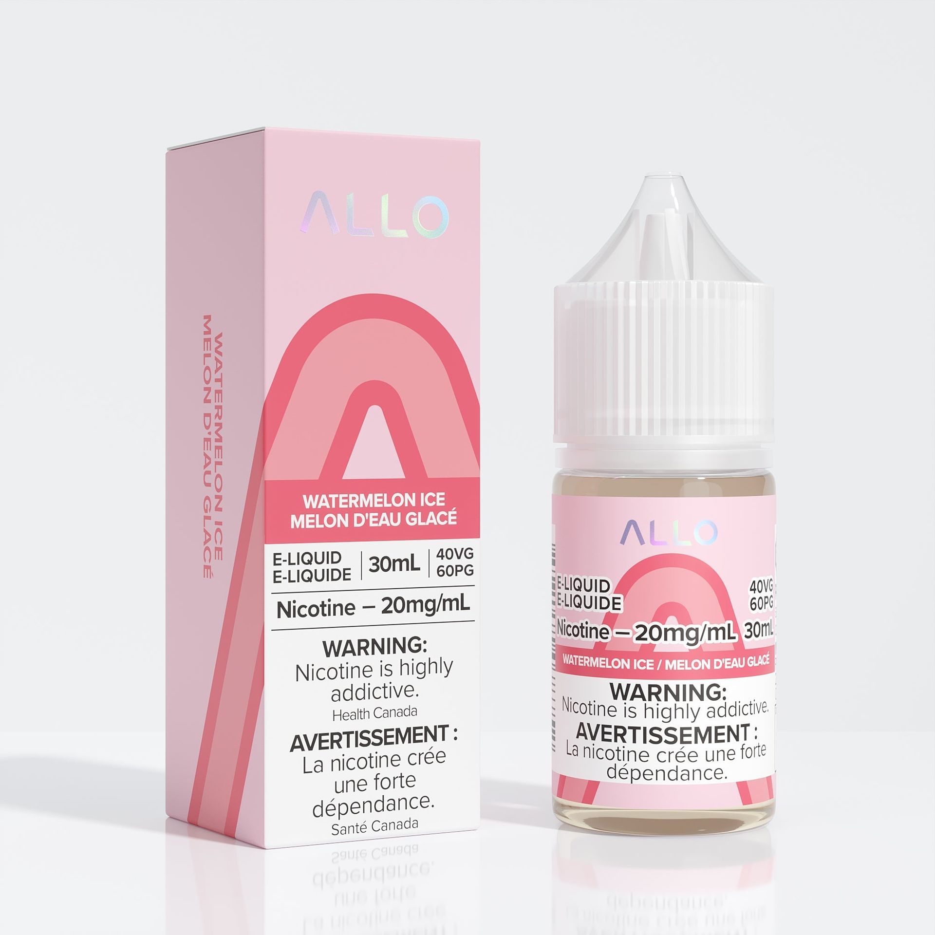 Allo E-Liquid - Watermelon Ice 20mg/30mL