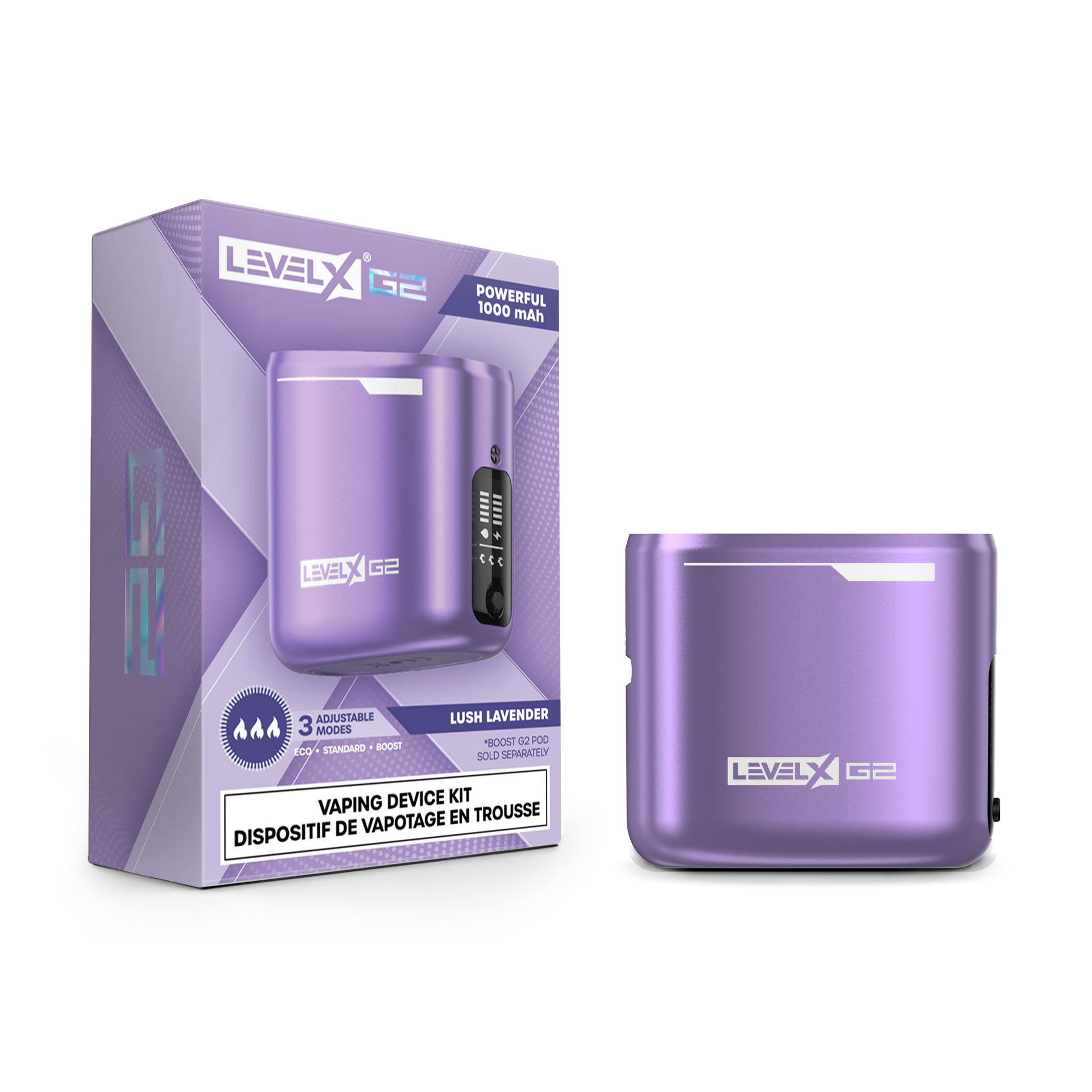 Level X Boost G2 Base 1000 Device Kit - Lush Lavender