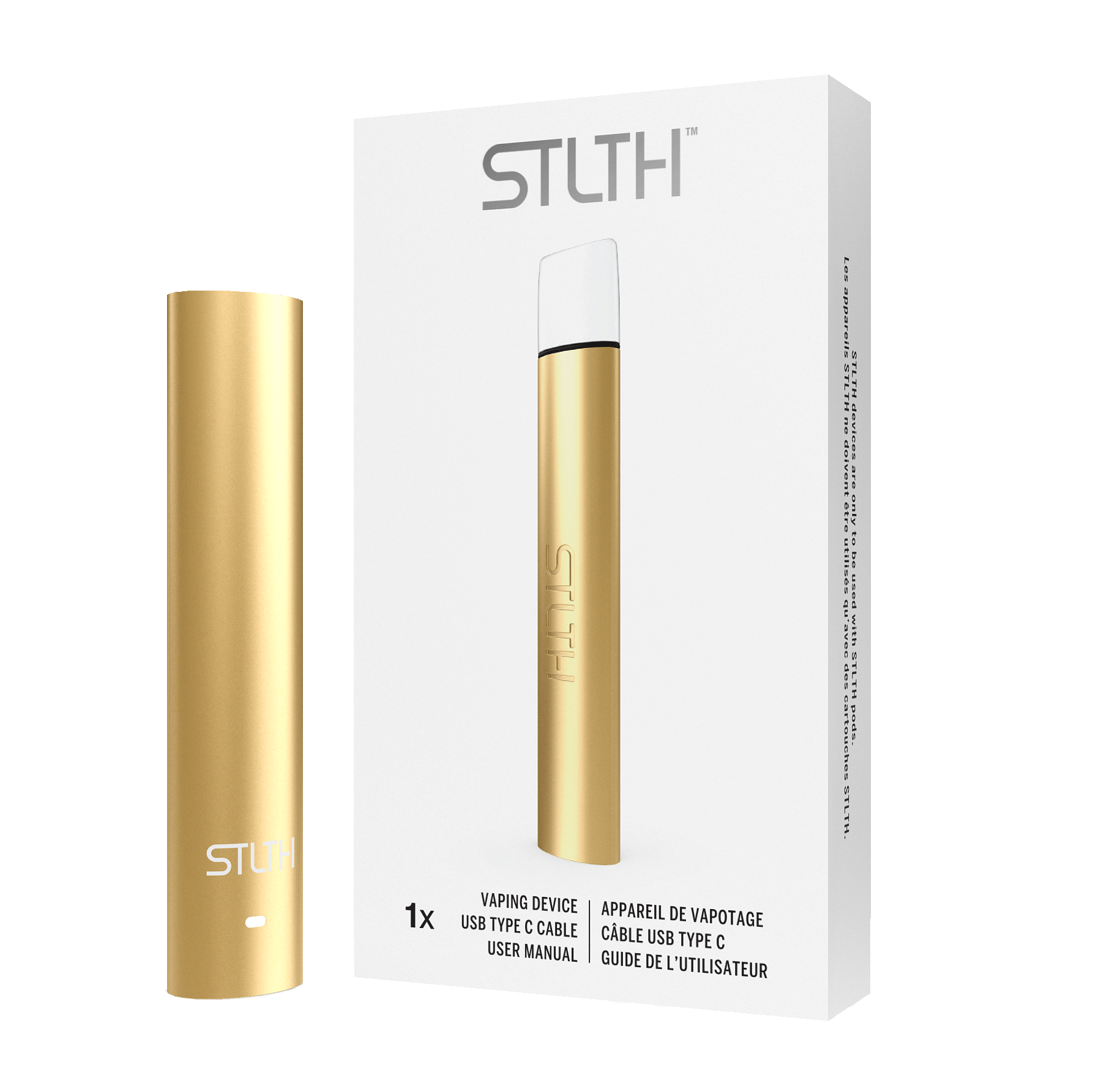 STLTH Type-C Device - Gold Metal