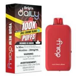 Dripn Daily 30mL Disposable - Just Cherry Blast 20mg