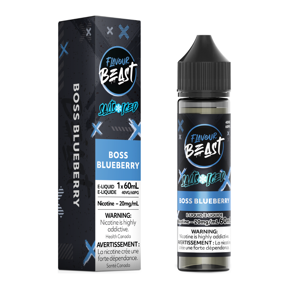 Flavour Beast E-Liquid - Boss Blueberry 20mg/60mL