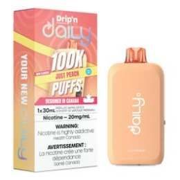 Dripn Daily 30mL Disposable - Just Peach 20mg