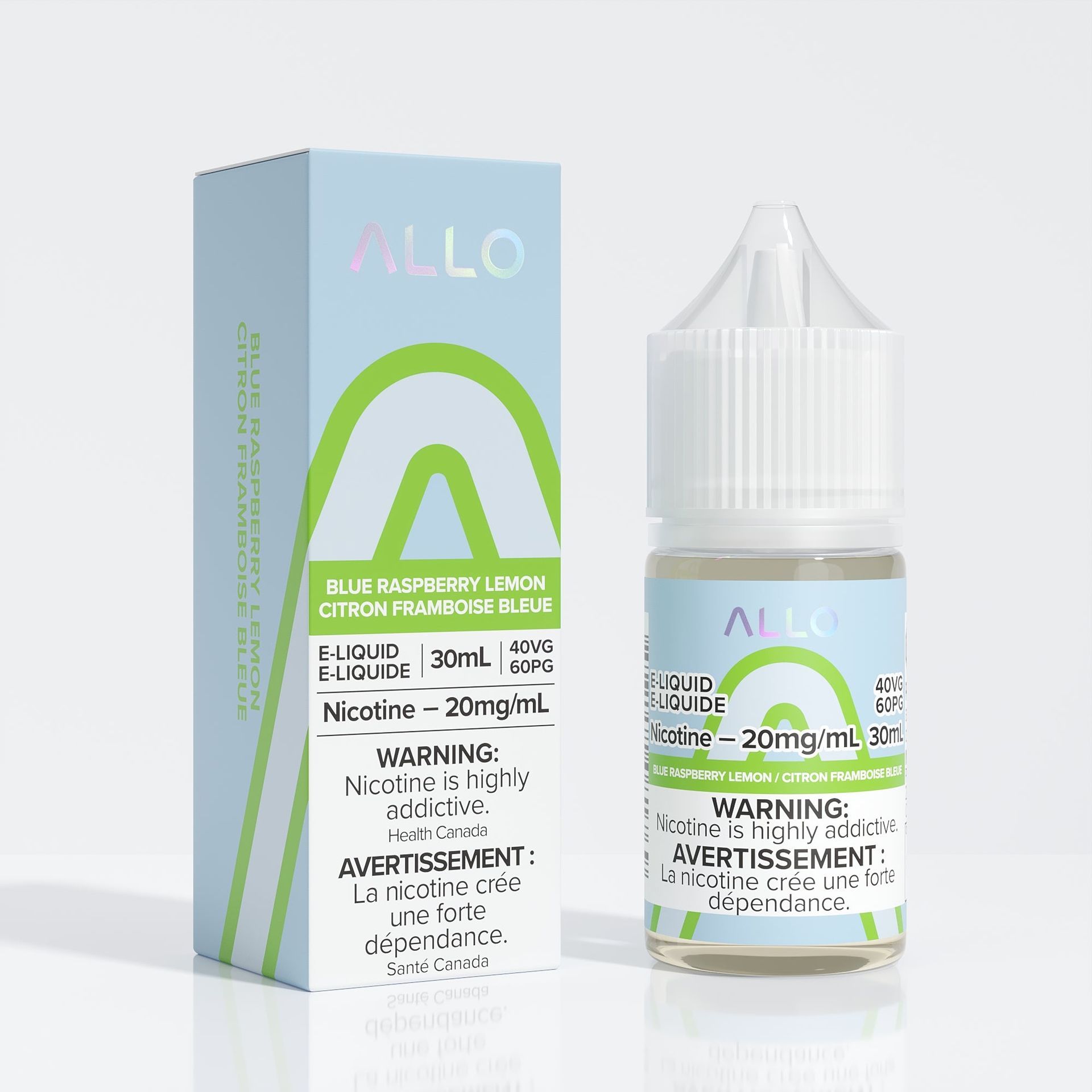 Allo E-Liquid - Blue Raspberry Lemon 20mg/30mL