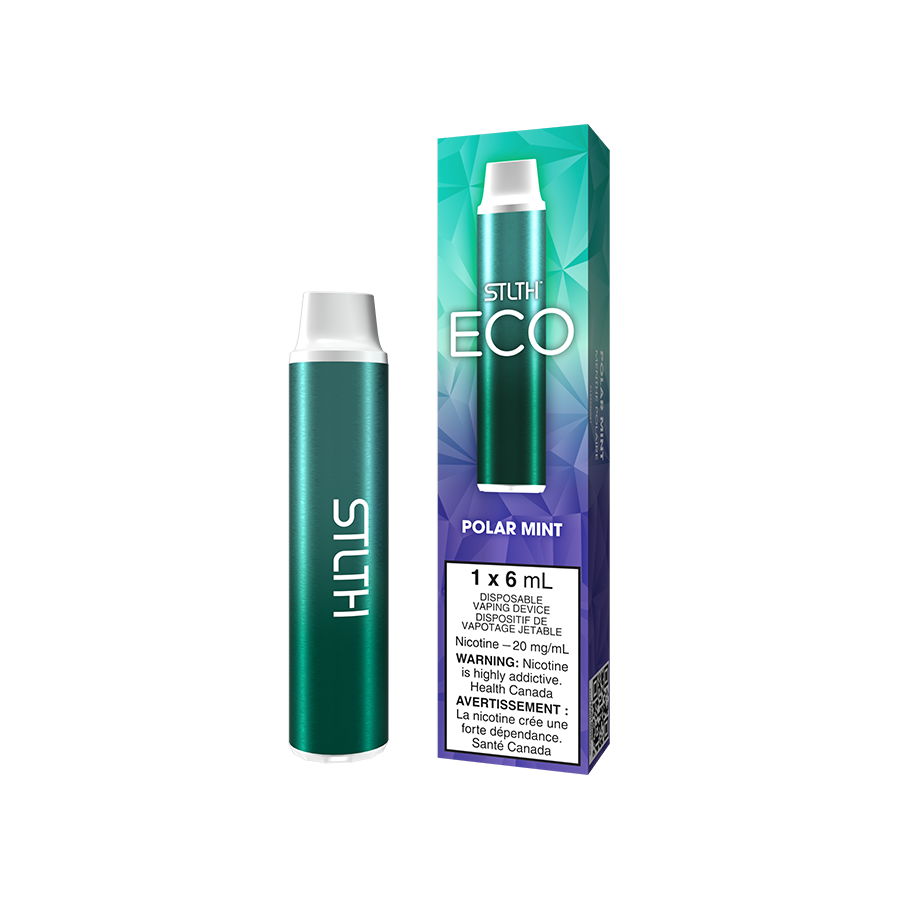 STLTH ECO Disposable - Polar Mint - 0% Nicotine