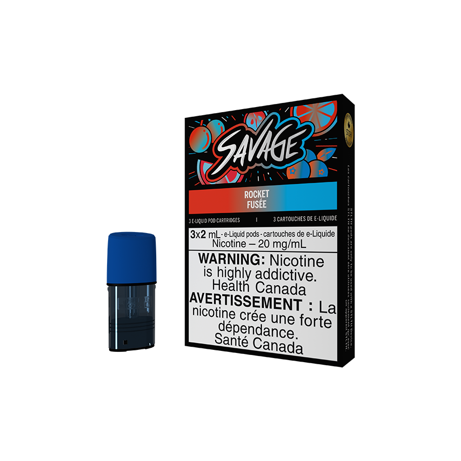 STLTH Pod Pack Savage Rocket (3 Pack)