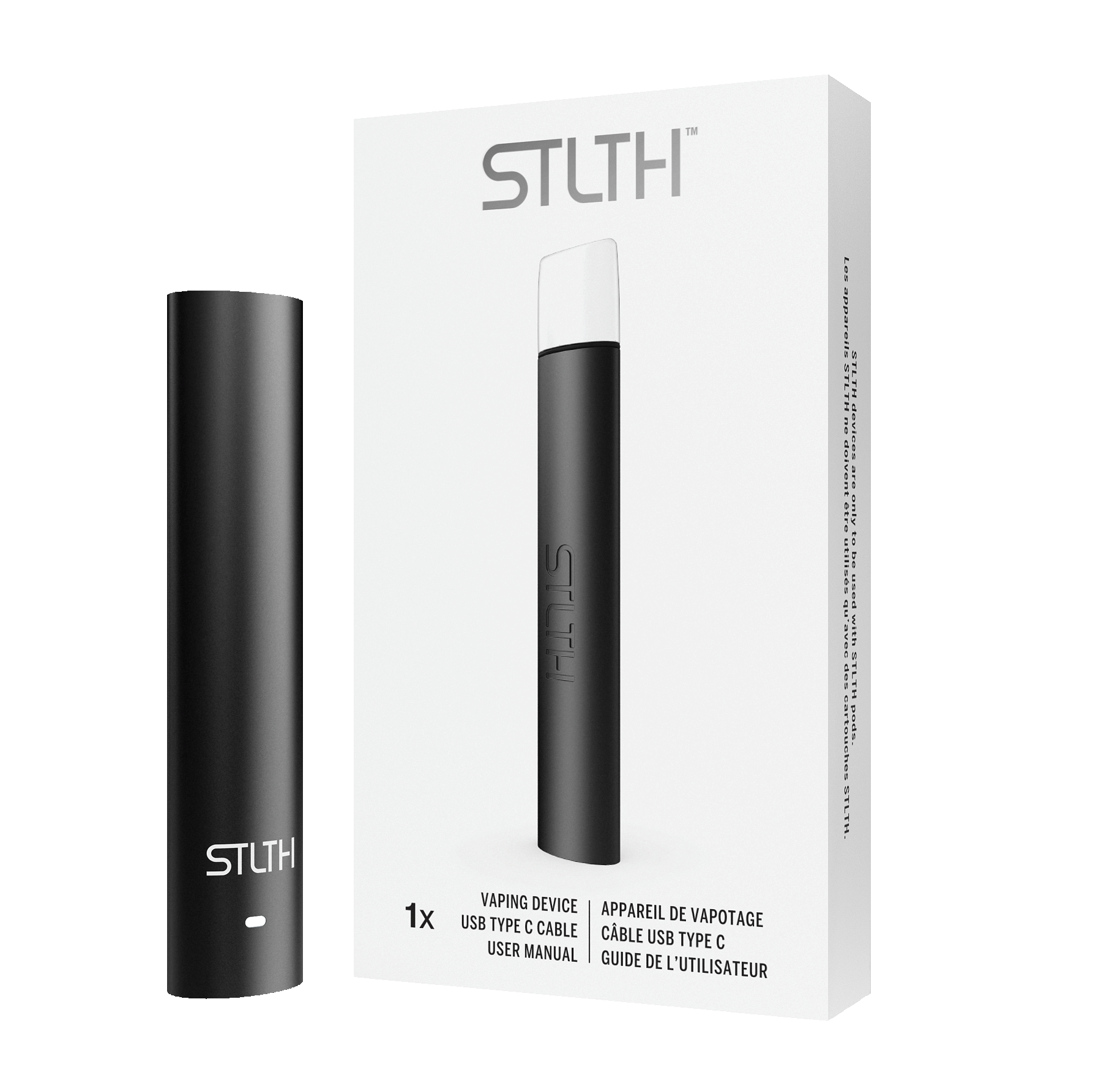 STLTH Type-C Device - Black Metal
