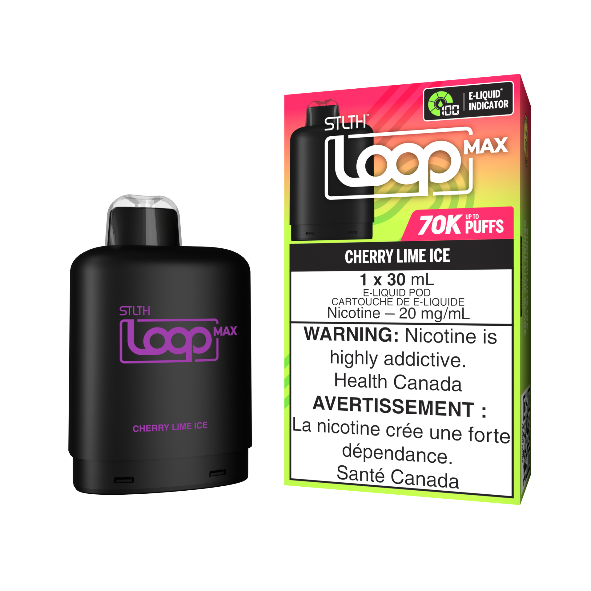 STLTH Loop Max Pod Pack - Cherry Lime Ice