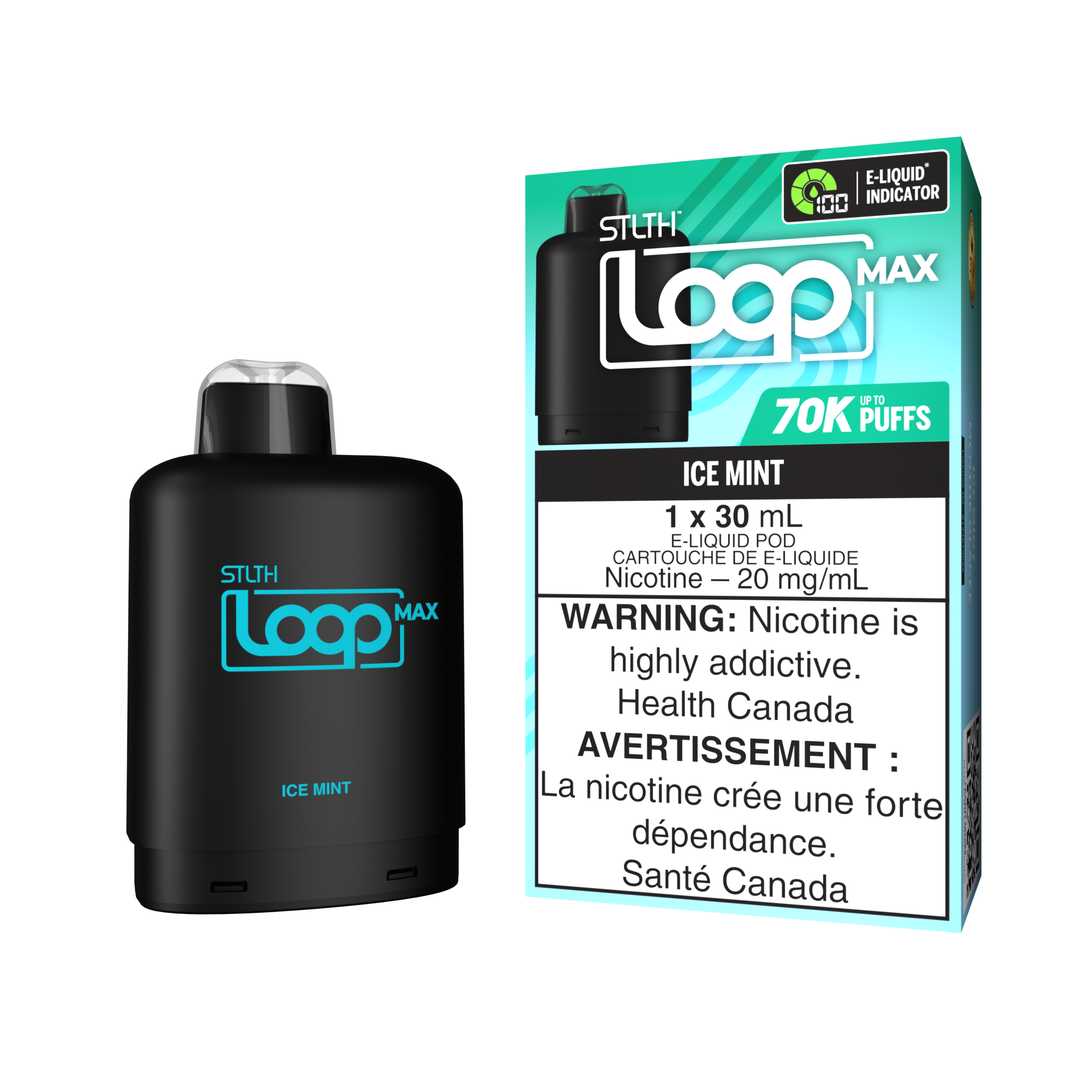 STLTH Loop Max Pod Pack - Ice Mint