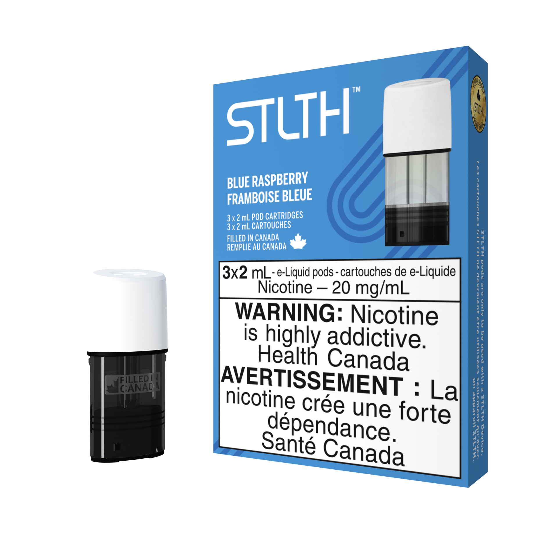 STLTH Pod Pack Blue Raspberry (3 Pack)