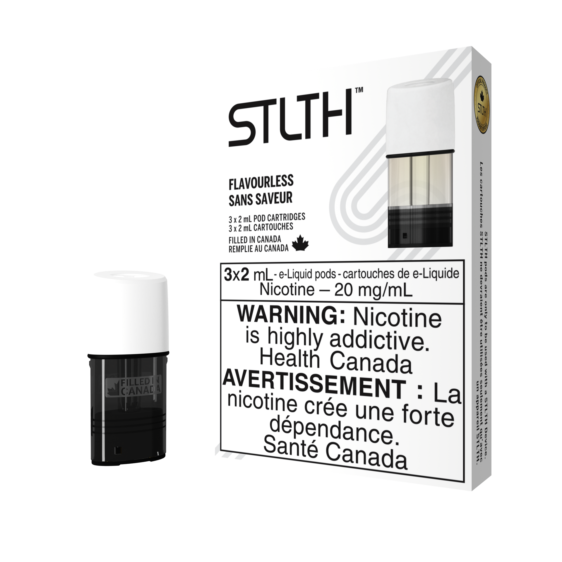 STLTH Pod Pack Flavourless (3 Pack)