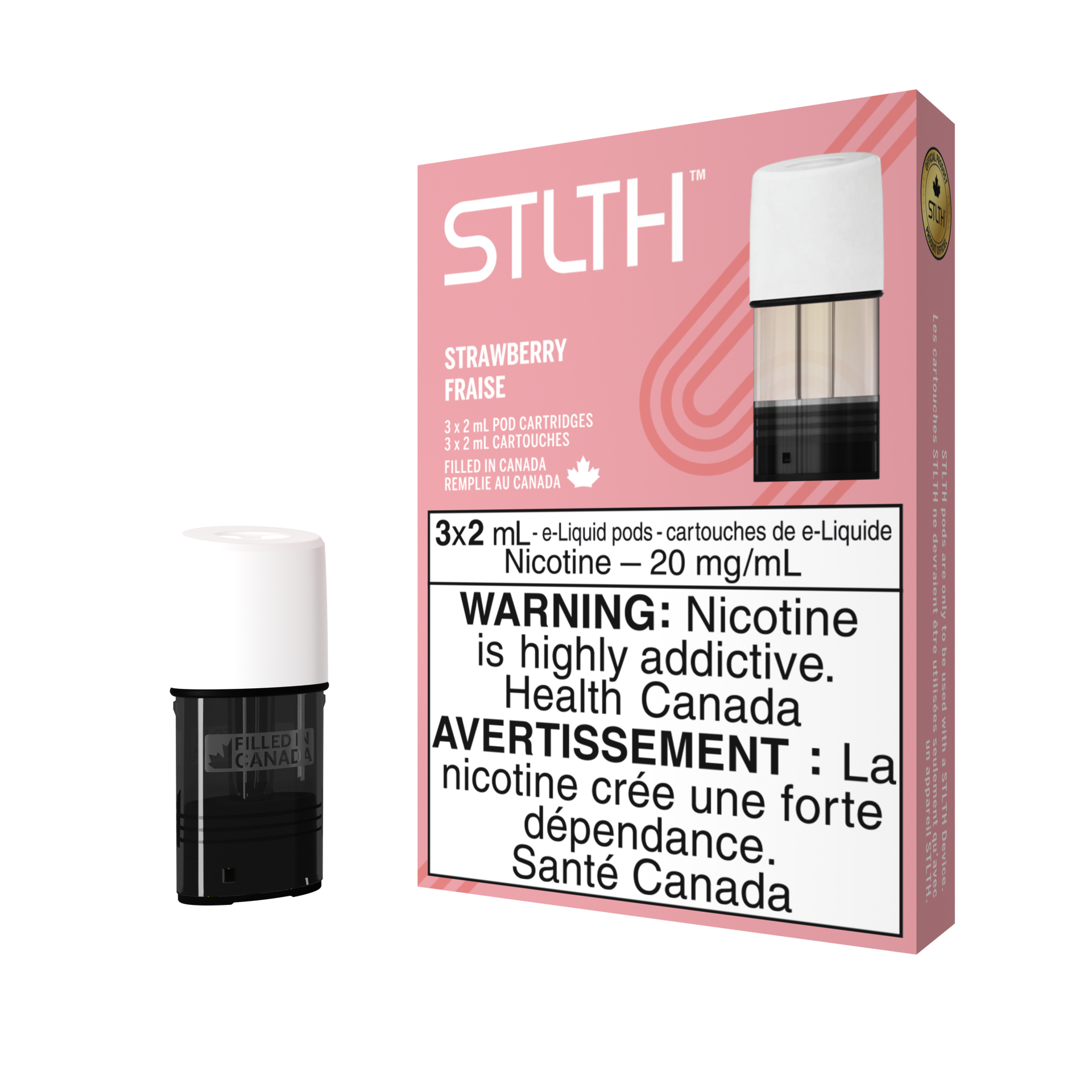STLTH Pod Pack Strawberry (3 Pack)