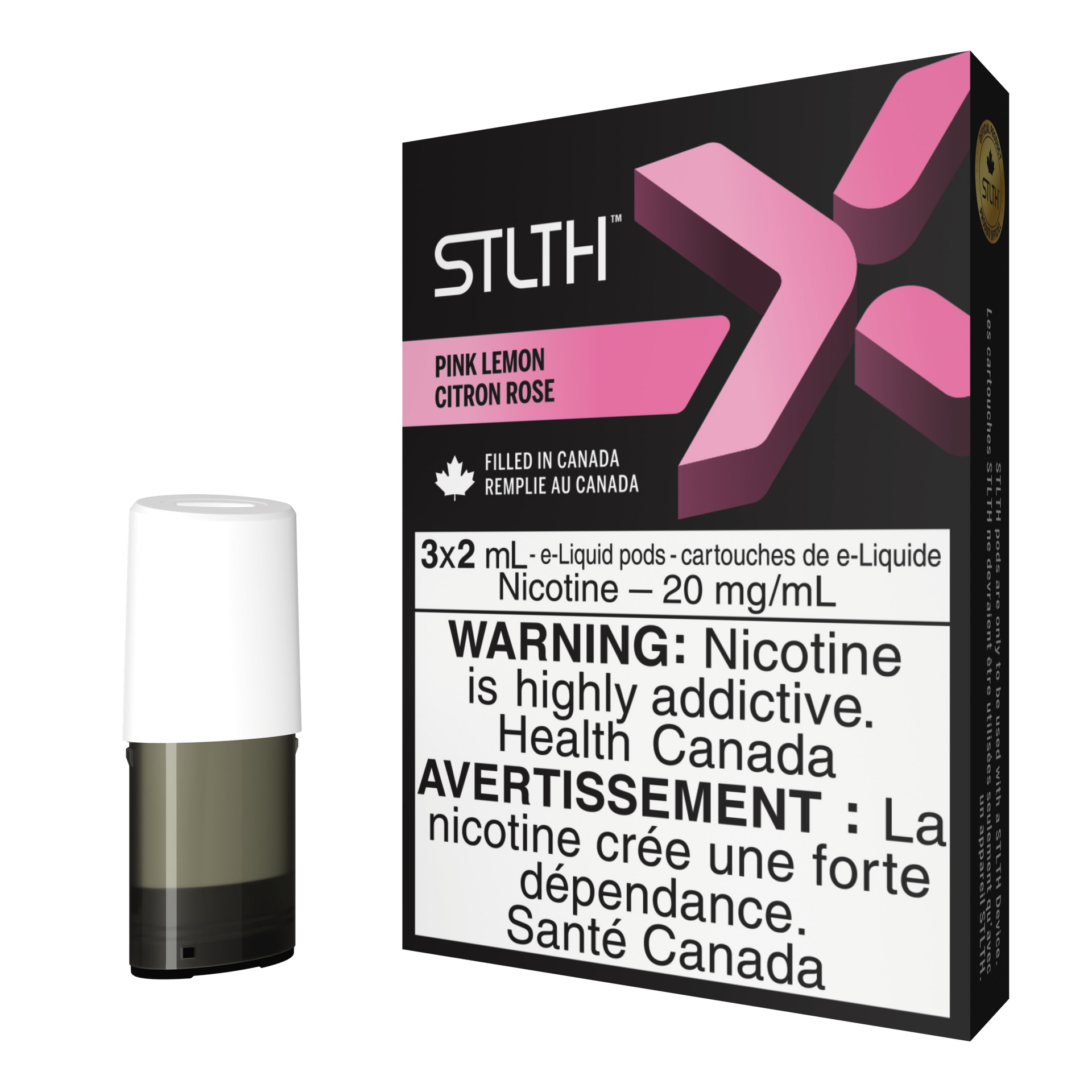 STLTH X Pod Pack Pink Lemon (3 Pack)