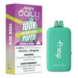 Dripn Daily 30mL Disposable - Just White Grape 20mg