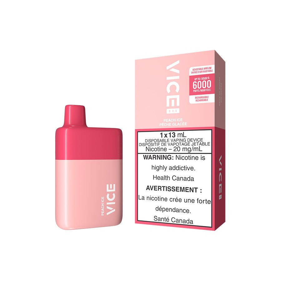 Vice Box Disposable - Peach Ice