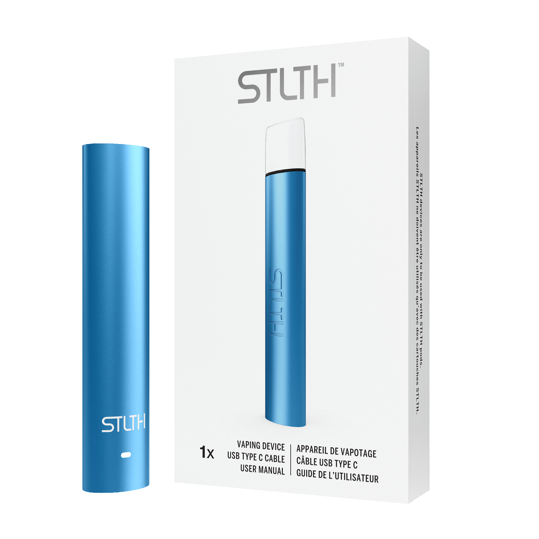 STLTH Type-C Device - Blue Metal