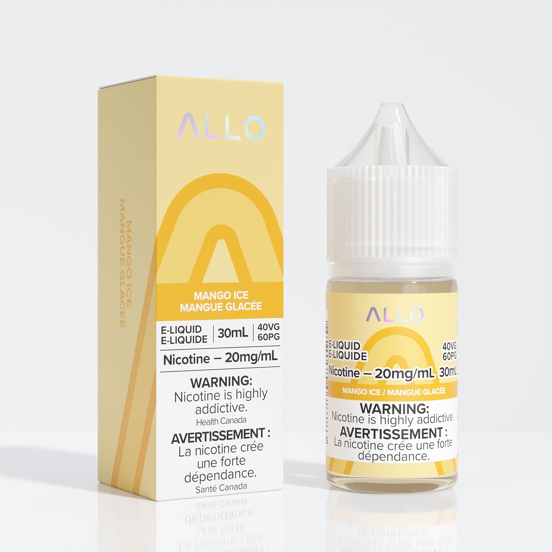 Allo E-Liquid - Mango Ice 20mg/30mL