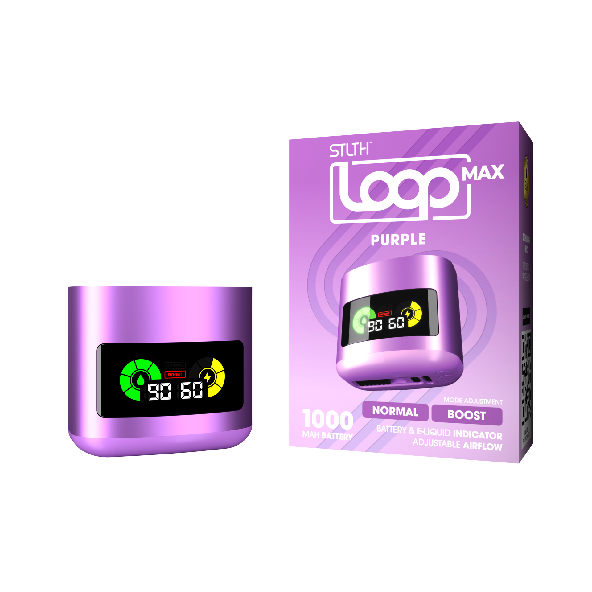 STLTH Loop Max Closed Pod Device - Purple