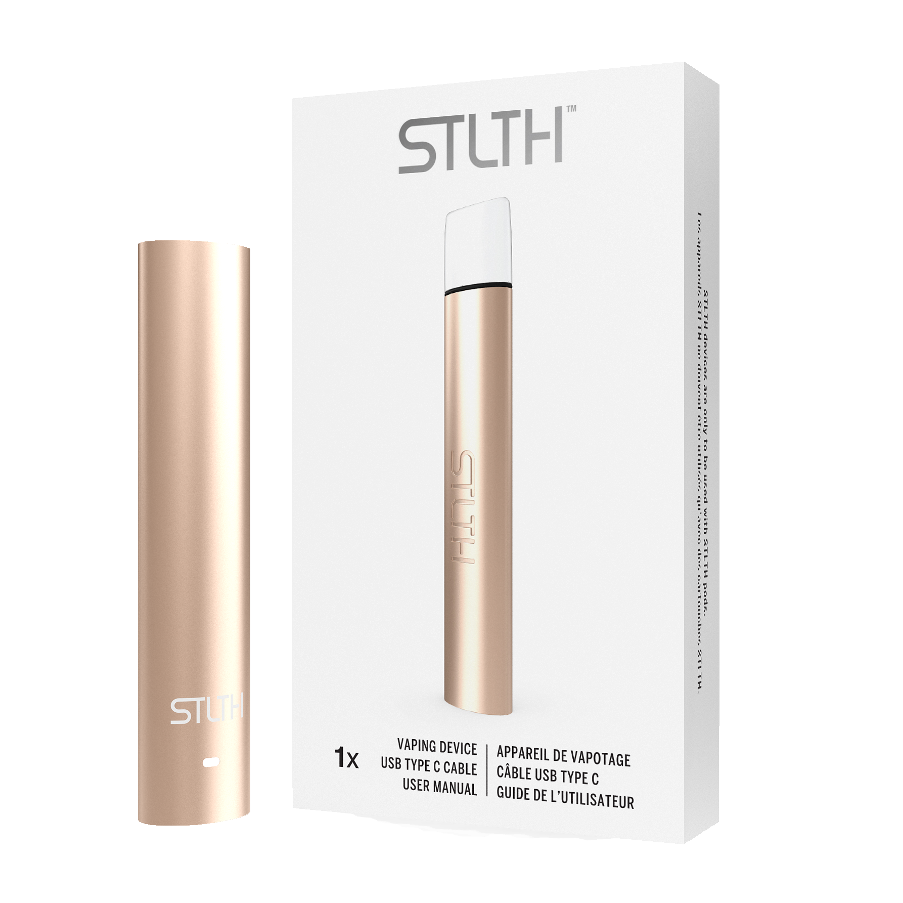 STLTH Type-C Device - Rose Gold Metal