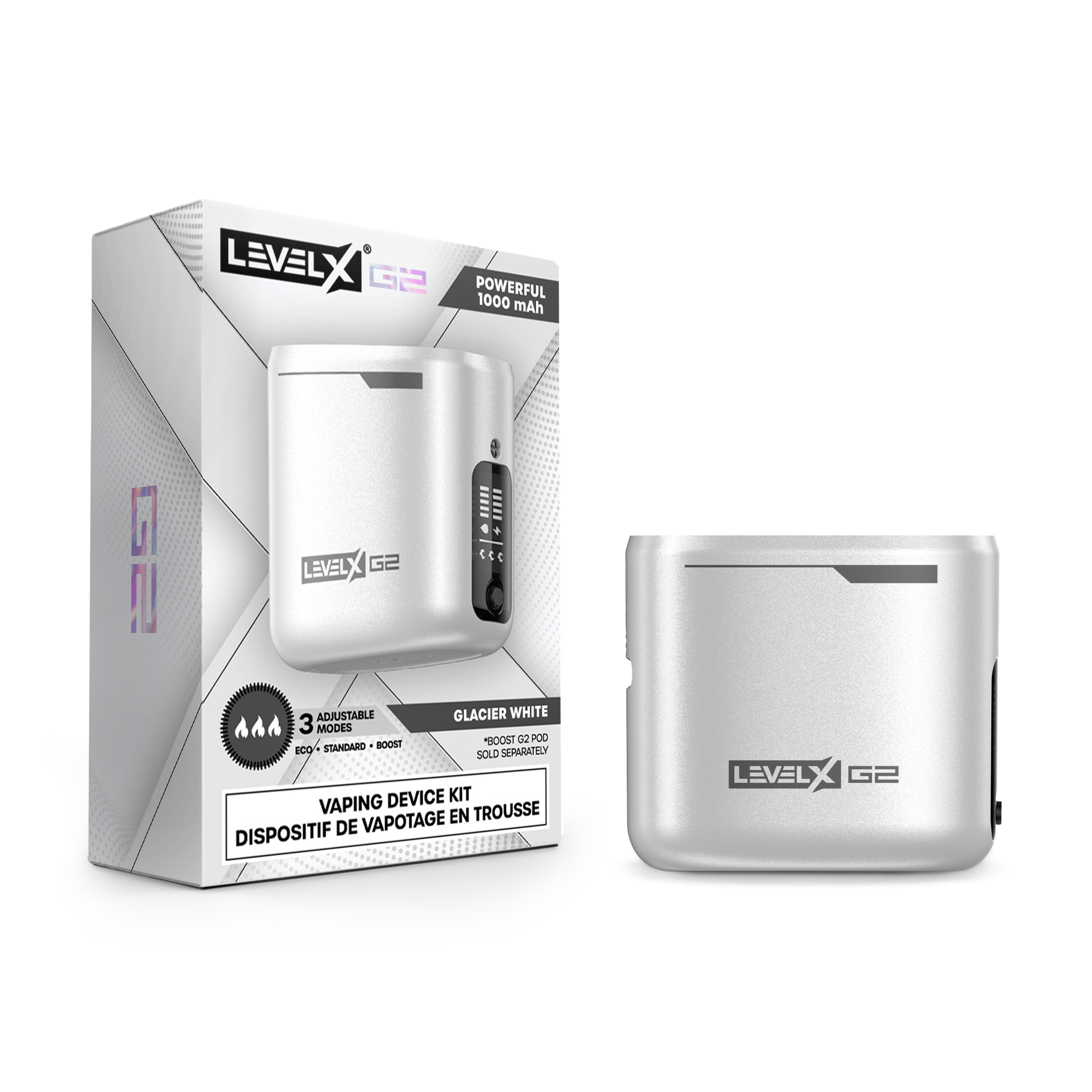 Level X Boost G2 Base 1000 Device Kit - Glacier White