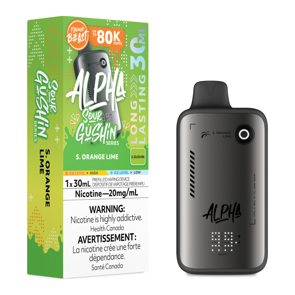 Flavour Beast Alpha Disposable - S. Orange Lime 20mg
