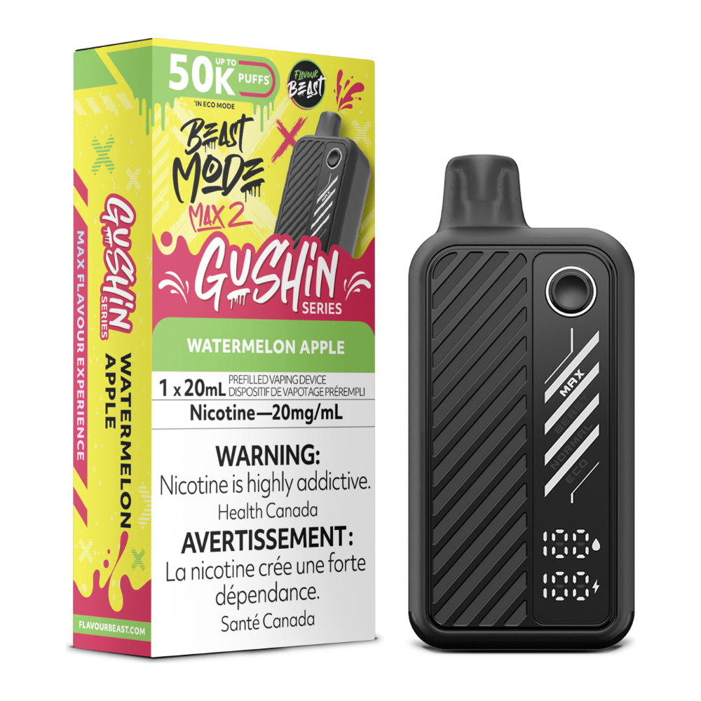 Flavour Beast Beast Mode Max 2 Disposable - G.S. Watermelon Apple 20mg