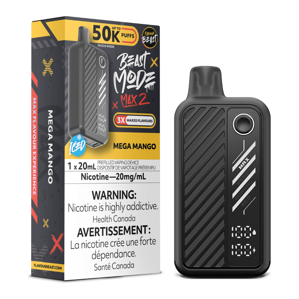 Flavour Beast Beast Mode Max 2 Disposable - Mega Mango 20mg