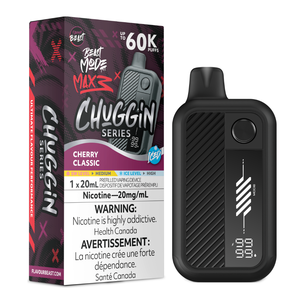 Flavour Beast Beast Mode Max 3 Disposable - Cherry Classic Iced 20mg