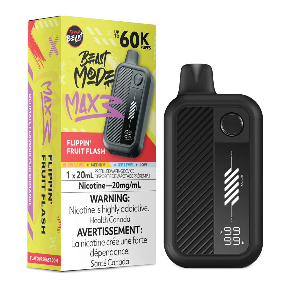 Flavour Beast Beast Mode Max 3 Disposable - Flippin Fruit Flash 20mg