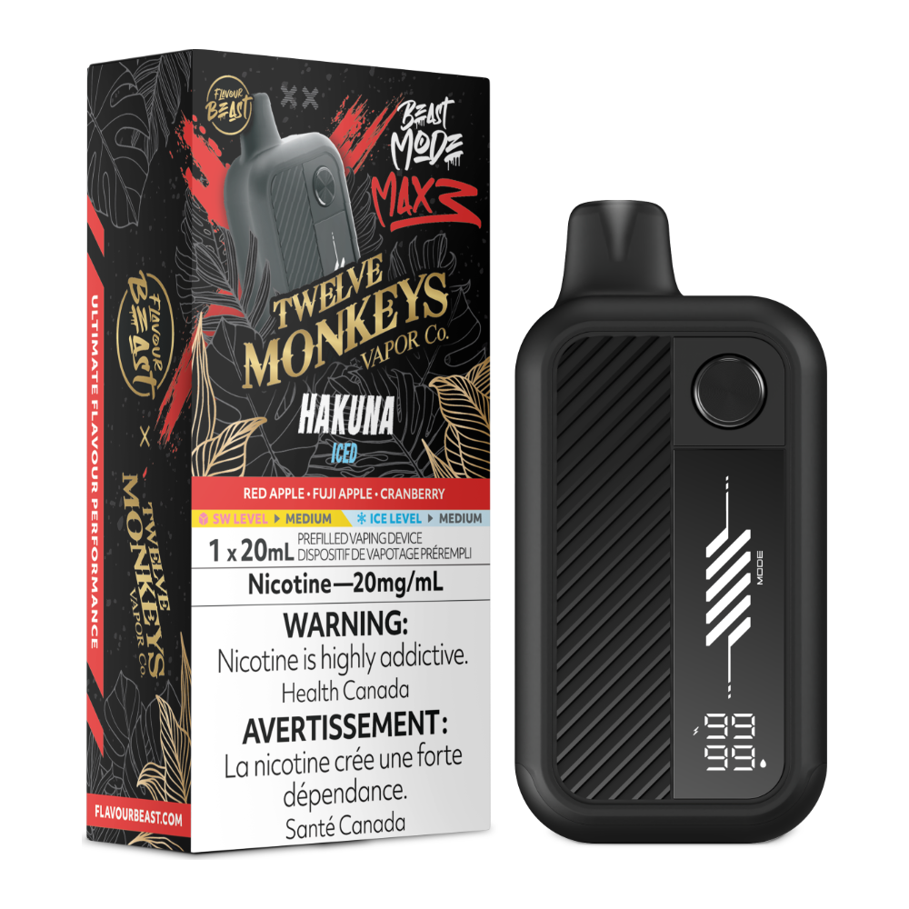 Flavour Beast Beast Mode Max 3 Disposable - Hakuna Iced 20mg