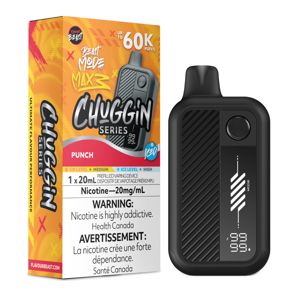Flavour Beast Beast Mode Max 3 Disposable - Punch Iced 20mg