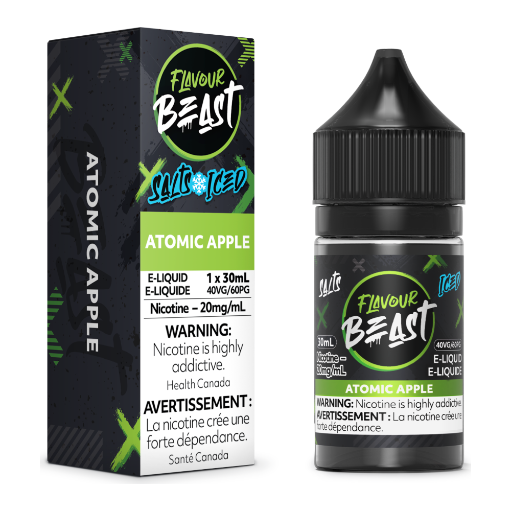 Flavour Beast E-Liquid - Atomic Apple Iced 20mg/30mL