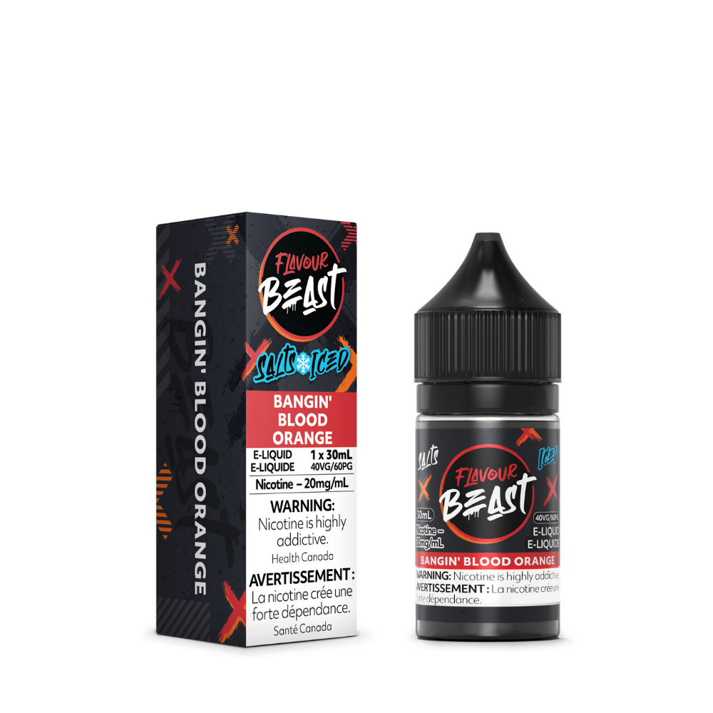 Flavour Beast E-Liquid - Bangin Blood Orange Iced 20mg/30mL
