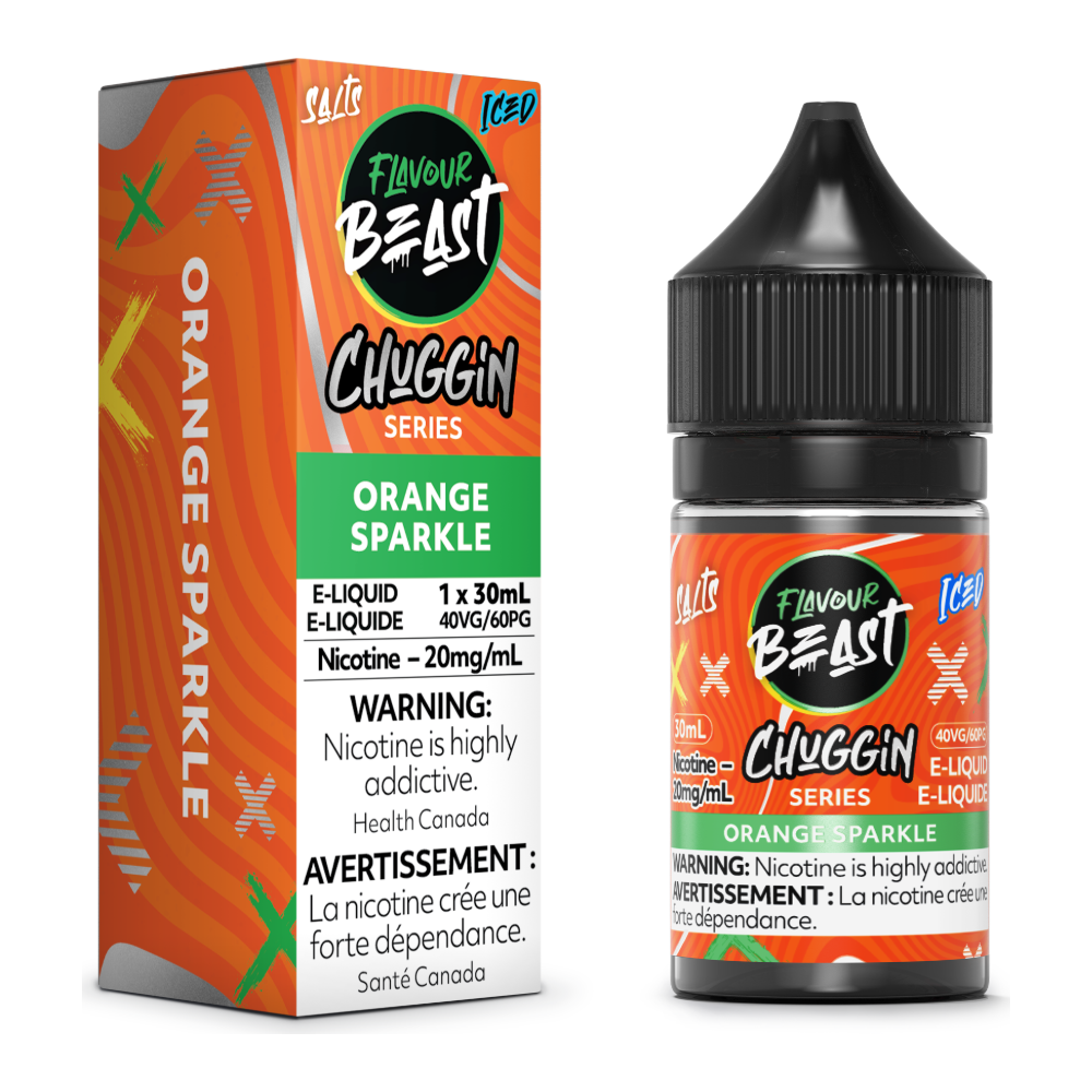 Flavour Beast E-Liquid - C.S. Orange Sparkle Iced 20mg/30mL
