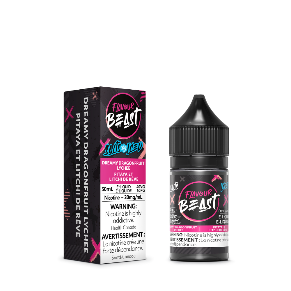 Flavour Beast E-Liquid - Dreamy Dragonfruit Lychee Iced 10mg/30mL