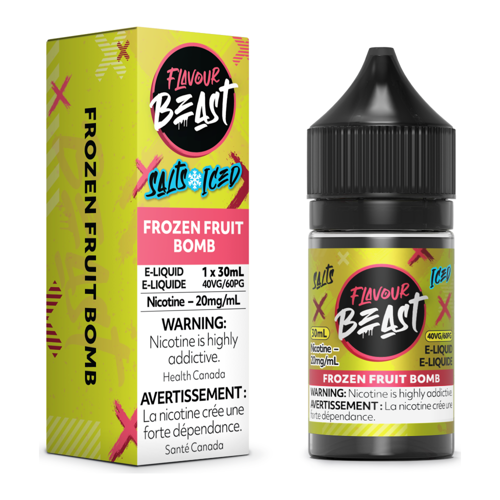 Flavour Beast E-Liquid - Frozen Fruit Bomb Iced 20mg/30mL